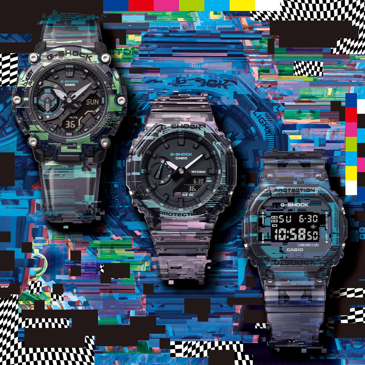 Casio G-Shock GA-2200NN-1A Analog/Digital-Uhr Schwarz