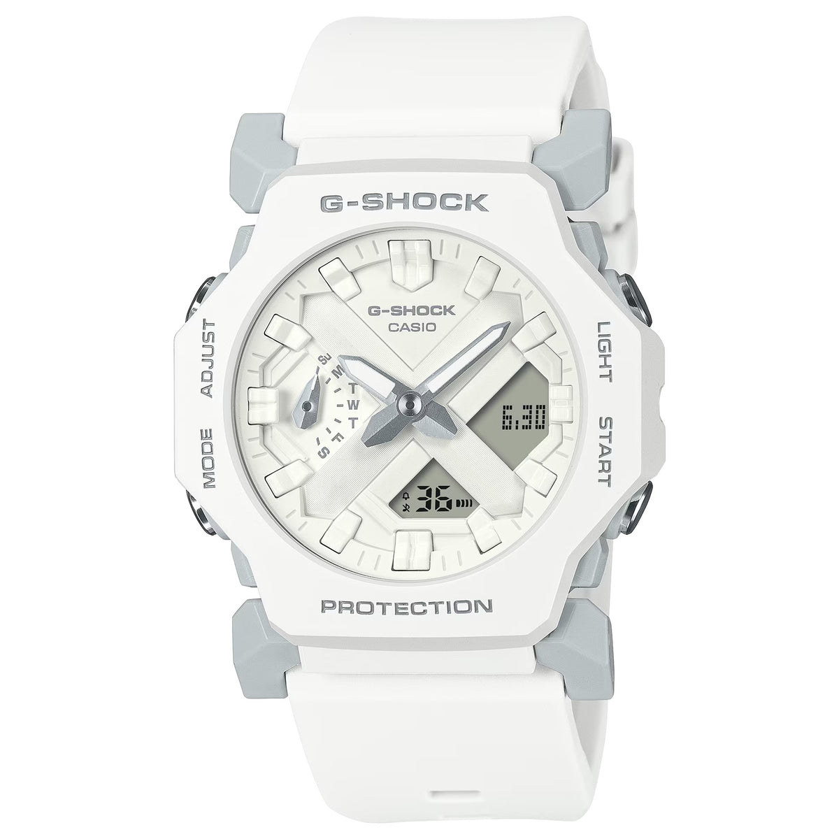 Casio G-Shock GA-2300-7A Herrenuhr Weiß