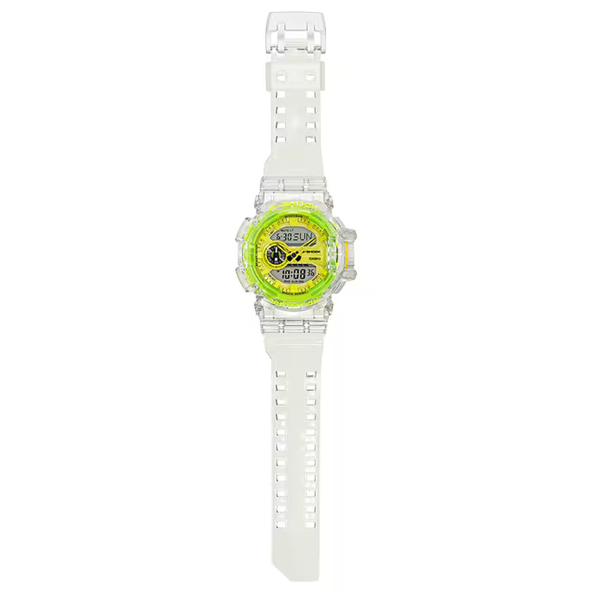 Casio G-Shock GA-400SK-1A9 Herrenuhr Transparent Gelb