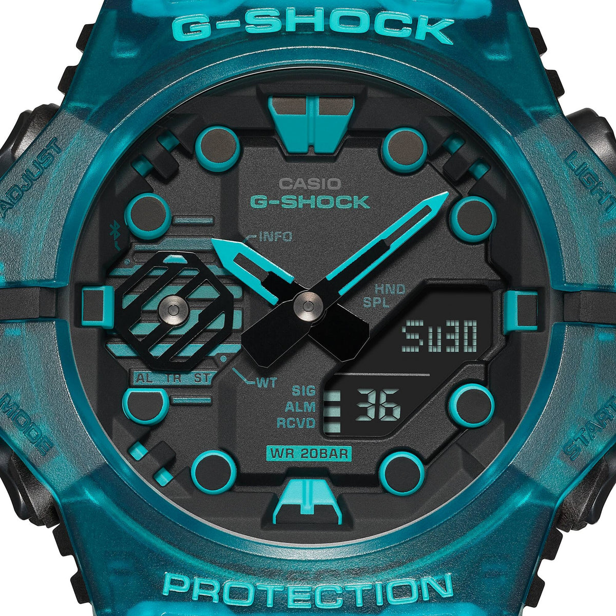 Casio G-Shock GA-B001G-2A Herrenuhr, blau