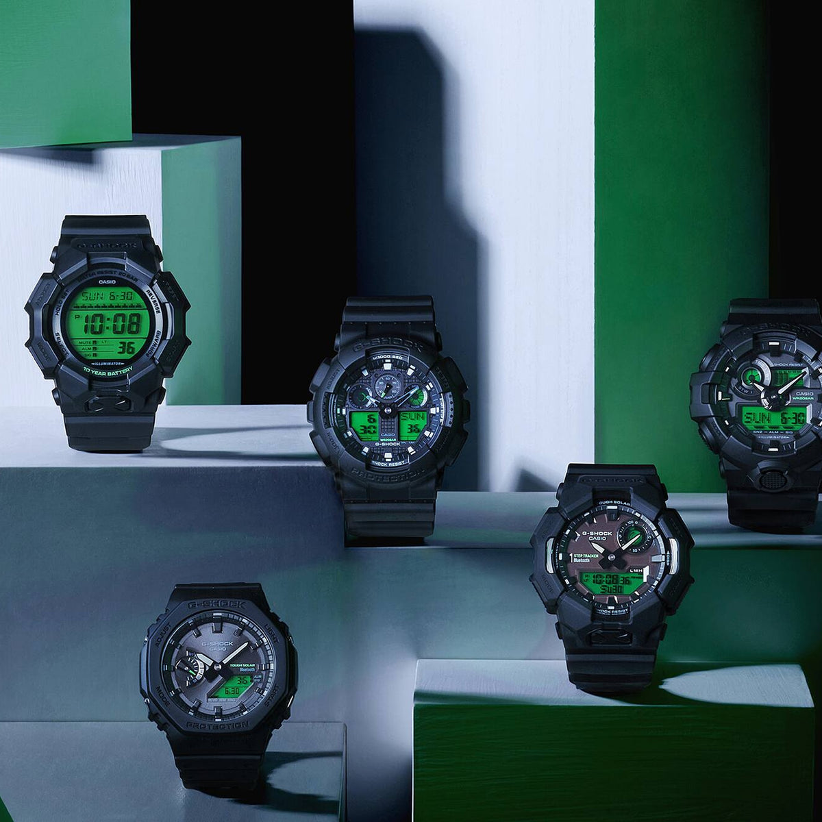Casio G-Shock GA-B010BEG-1A Herrenuhr Schwarz Braun