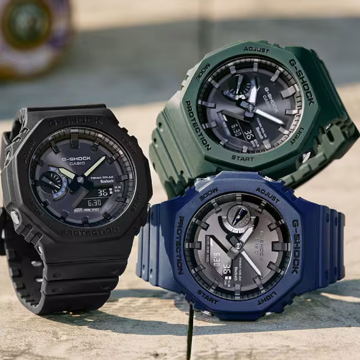 Casio G-Shock GA-B2100-2A Herrenuhr Blau