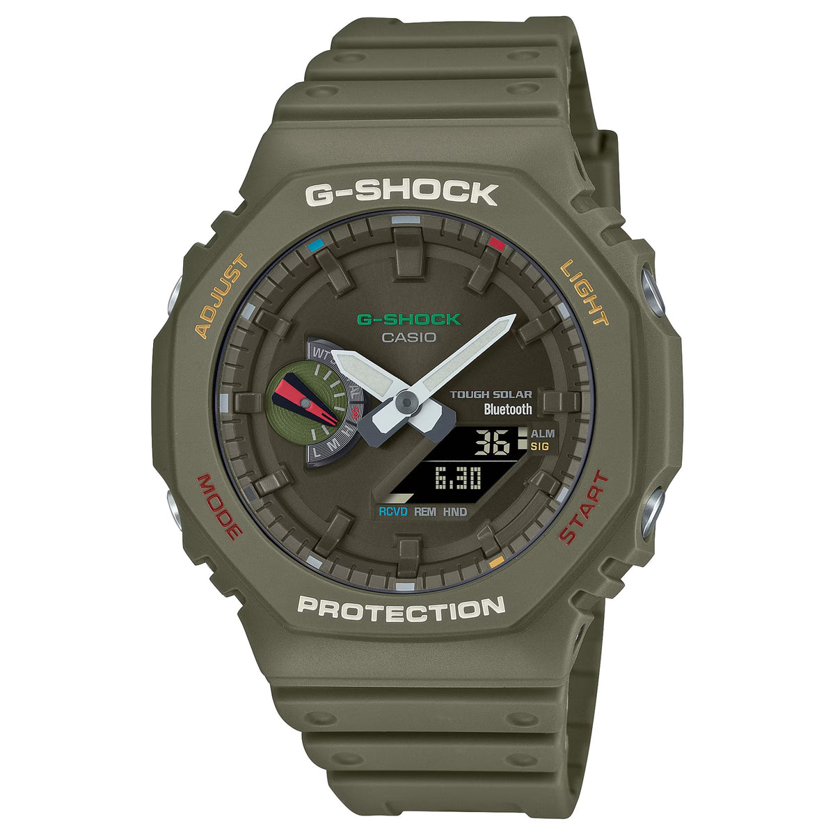 Casio G-Shock GA-B2100FC-3A Herrenuhr Grün