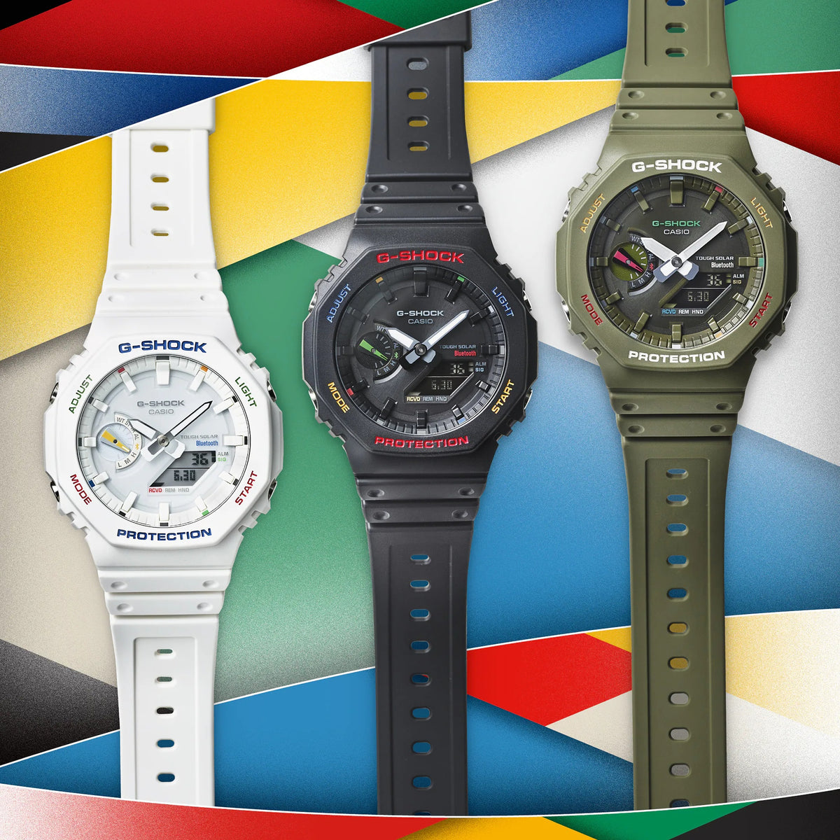 Casio G-Shock GA-B2100FC-3A Herrenuhr Grün
