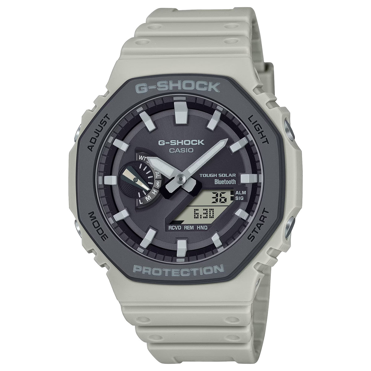 Casio G-Shock GA-B2100LUU-5A Herrenuhr Weiß Grau