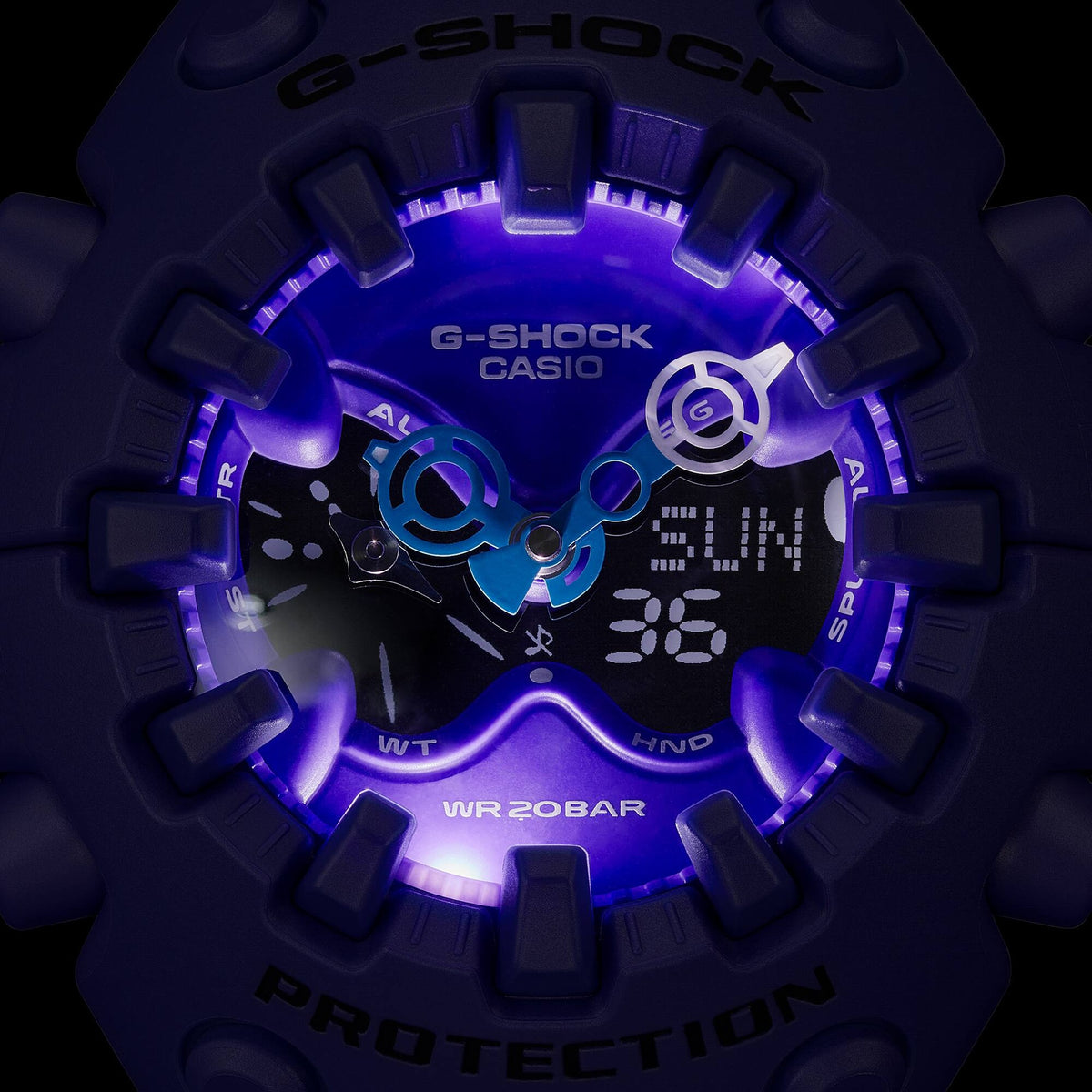 Casio G-Shock GA-V01-2A Herrenuhr Violett