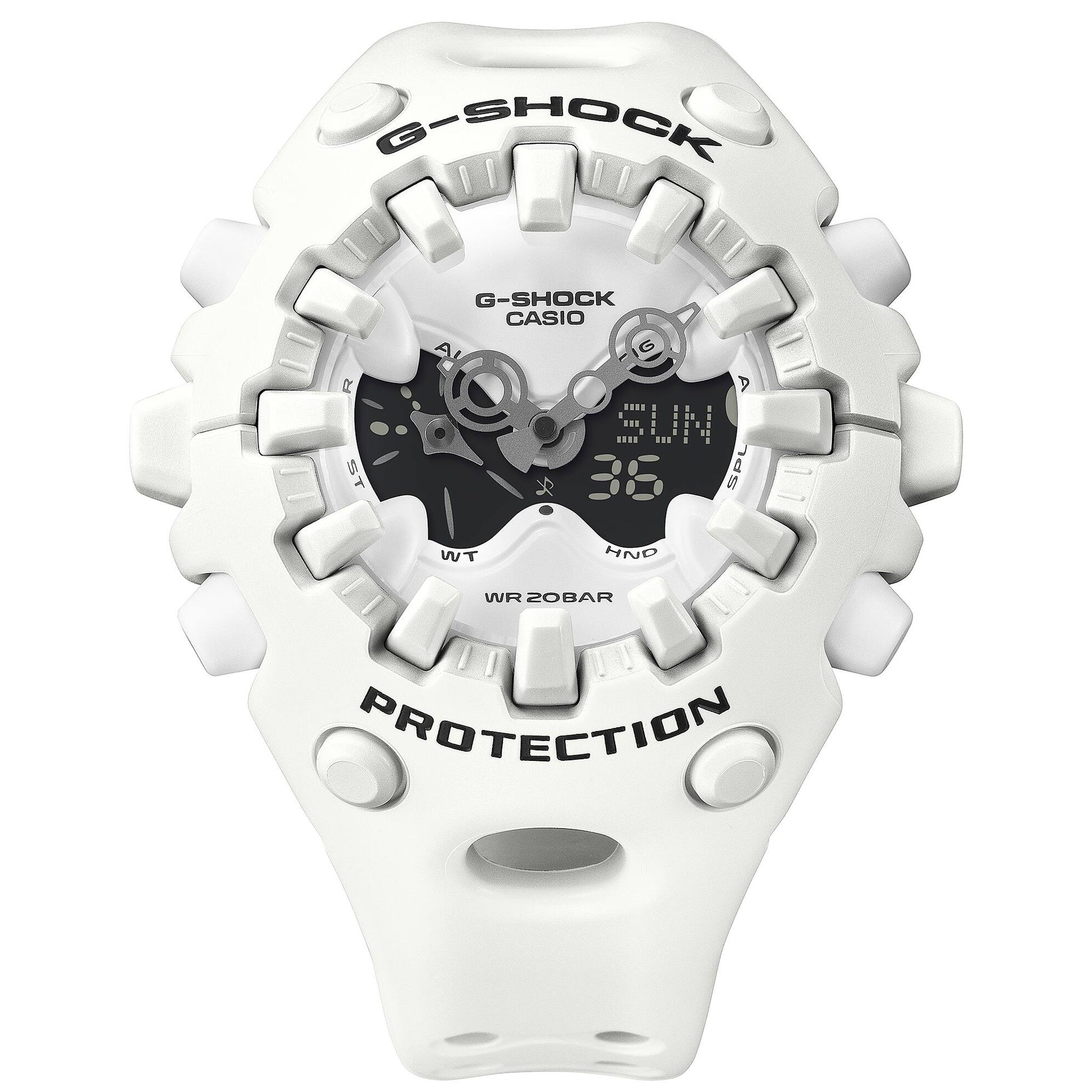 Casio G-Shock GA-V01-7A Herrenuhr Weiß