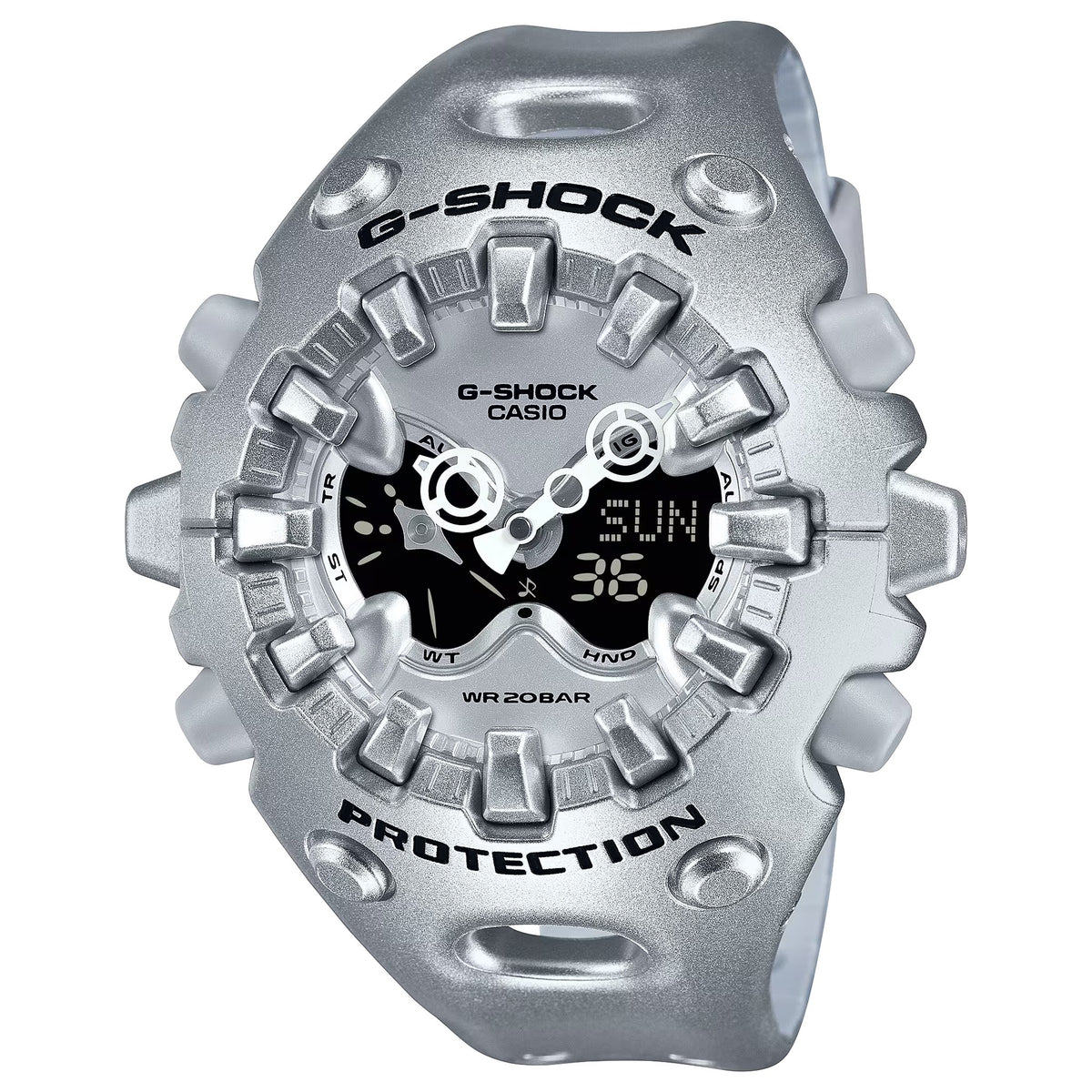 Casio G-Shock GA-V01A-8A Herrenuhr Silber Grau