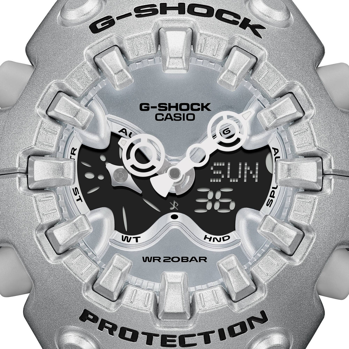 Casio G-Shock GA-V01A-8A Herrenuhr Silber Grau
