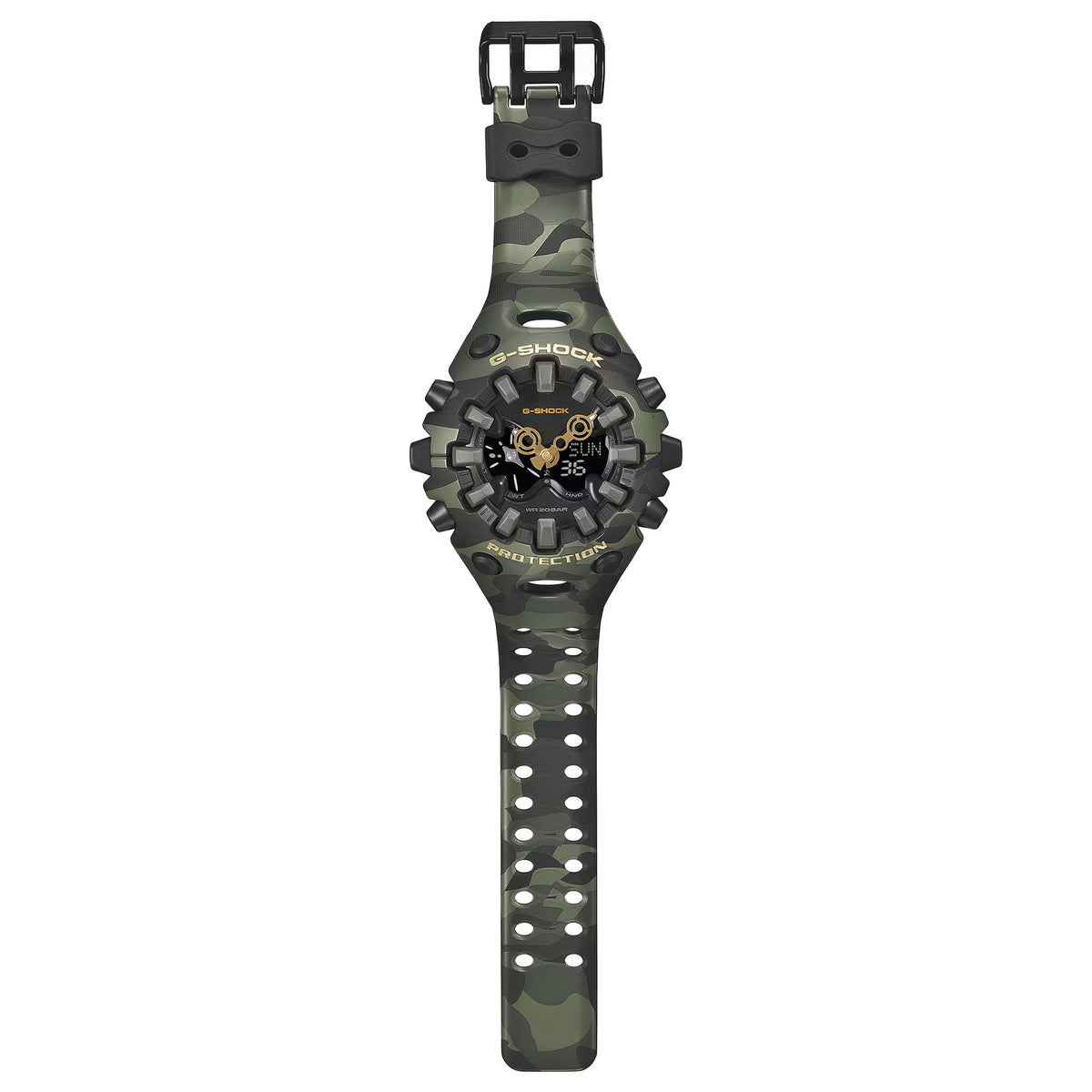 Montre Casio G-Shock GA-V01CMG-3A Homme Camouflage Vert