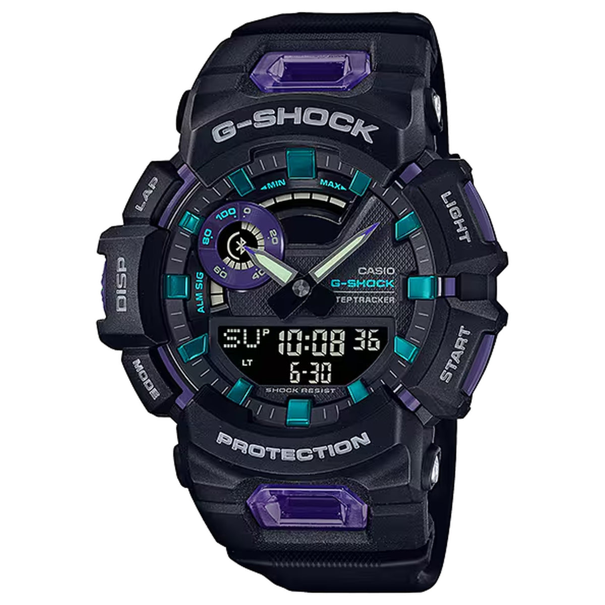 Casio G-Shock GBA-900-1A6 Herrenuhr Schwarz Violett
