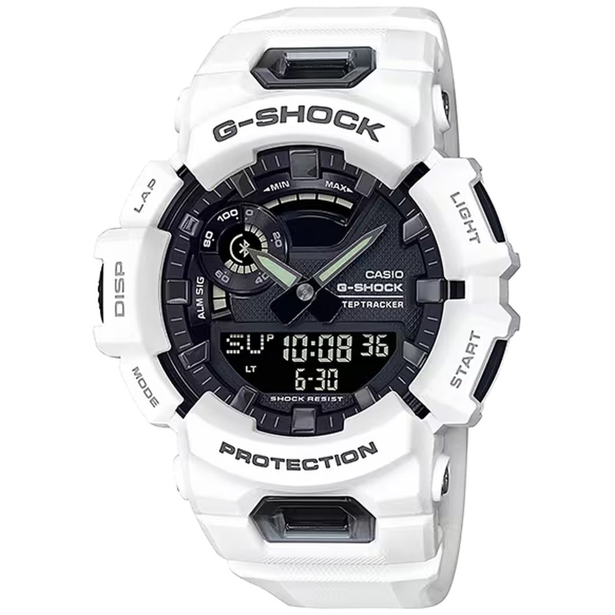 Casio G-Shock G-Squad GBA-900-7A Bluetooth Analog/Digital-Uhr Weiß