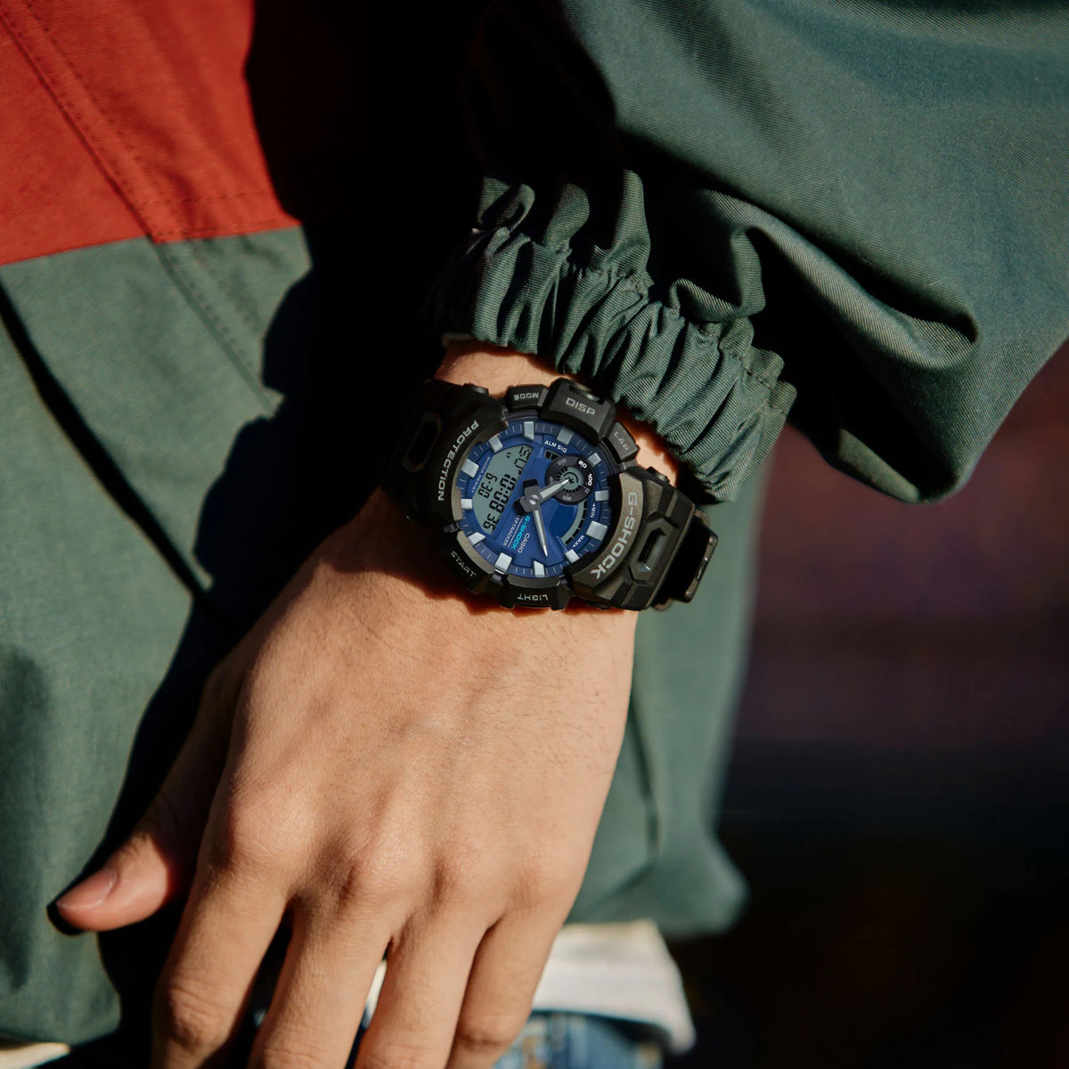 Casio G-Shock GBA-900CB-1A Herrenuhr Schwarz Blau