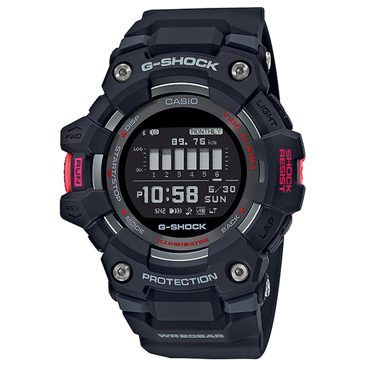 Casio G-Shock GBD-100-1 Herrenuhr Schwarz