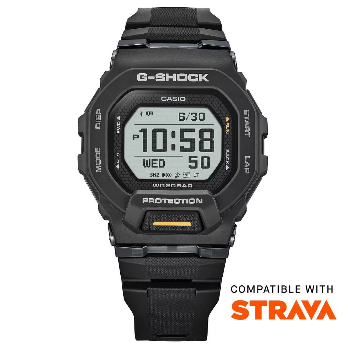 Casio G-Shock GBD-200-1A1 Herrenuhr Schwarz