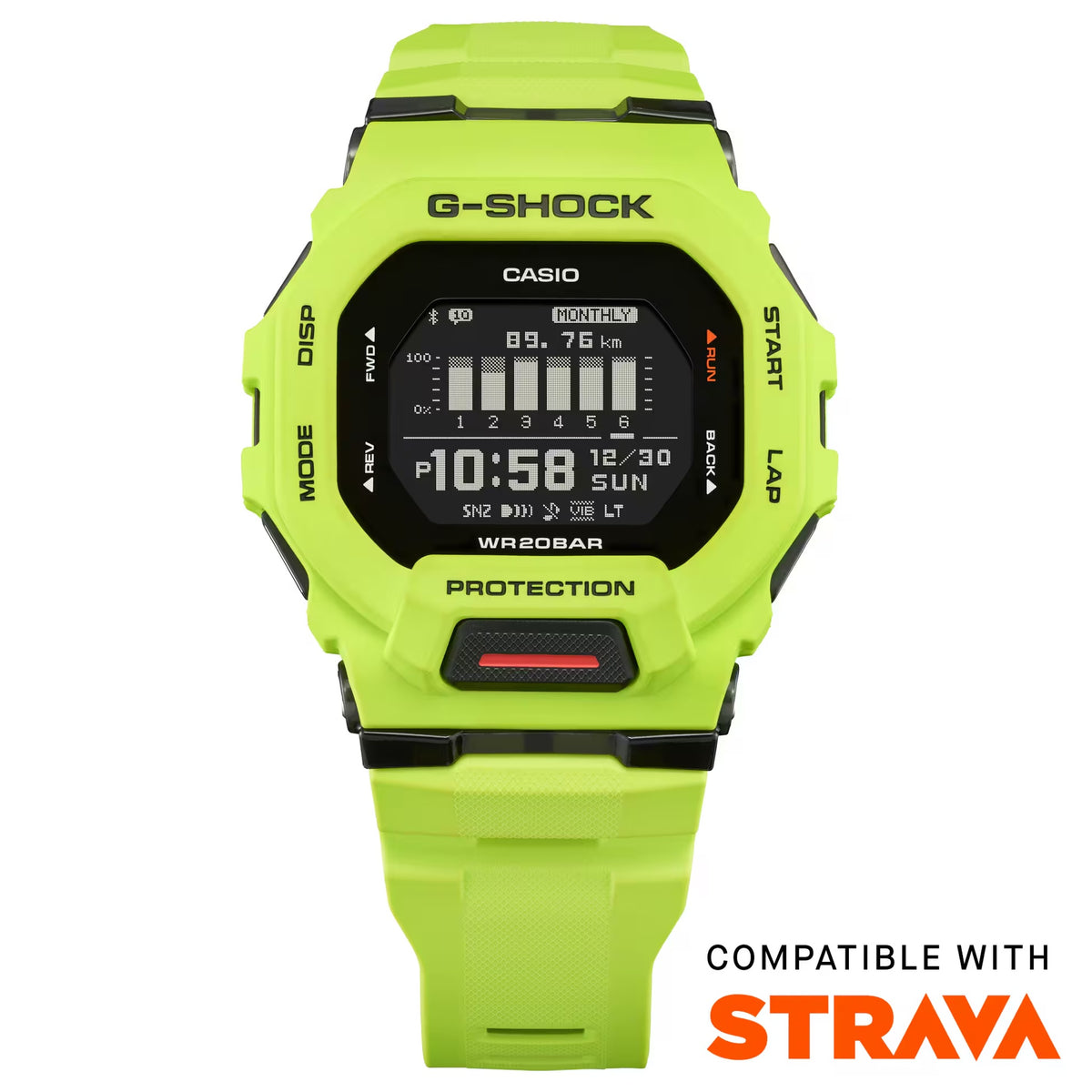 Casio G-Shock GBD-200-9 Herrenuhr Gelb