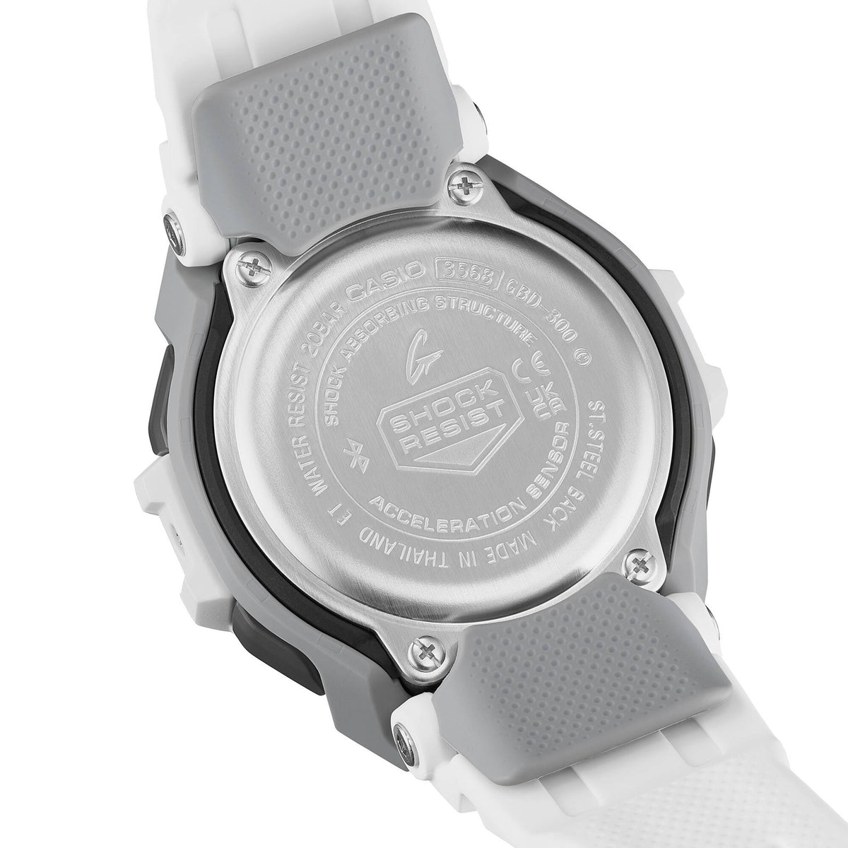 Casio G-Shock GBD-300-7 Herrenuhr Weiß