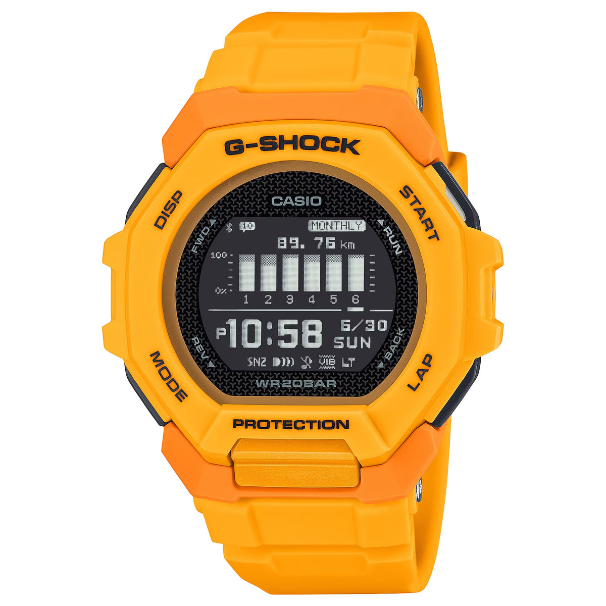 Casio G-Shock GBD-300-9 Herrenuhr Gelb