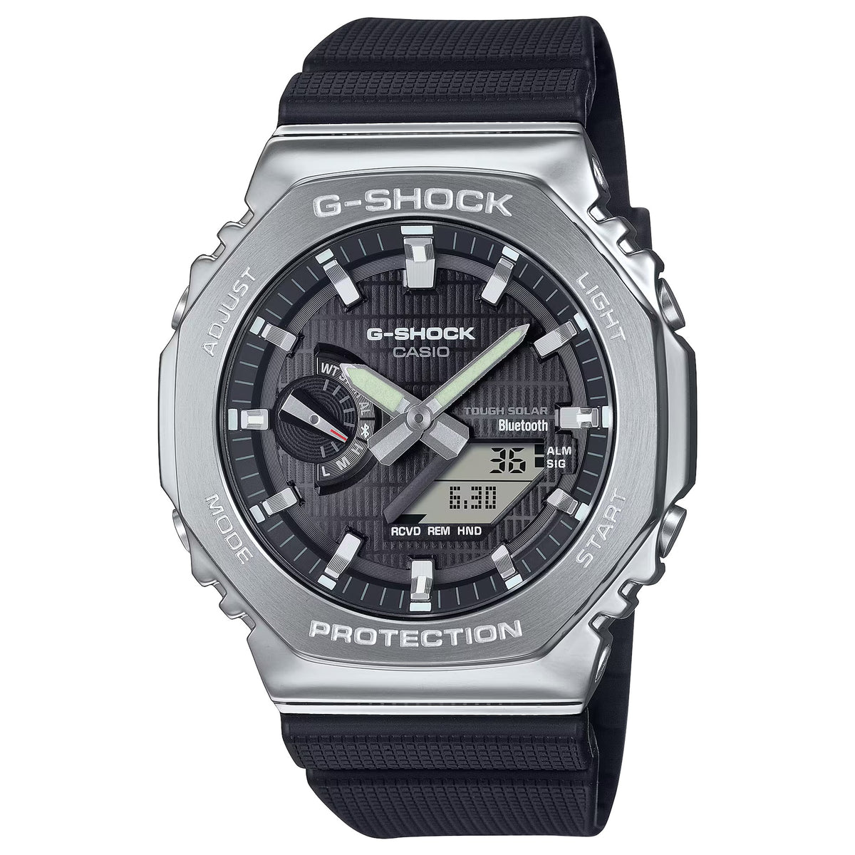 Montre Casio G-Shock GBM-2100-1A Homme Argenté Noir