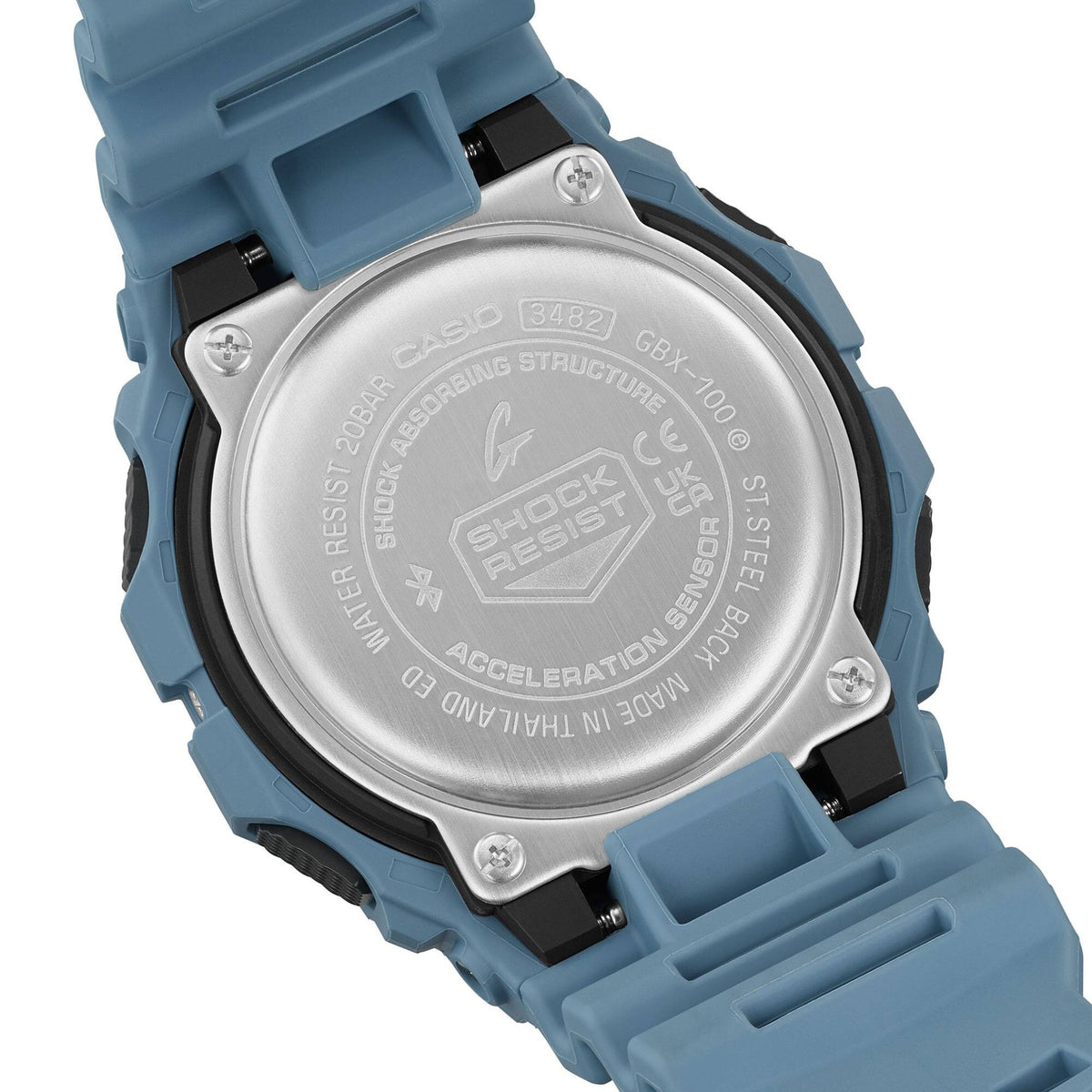 Montre Casio G-Shock GBX-100-2A Homme Bleu Noir