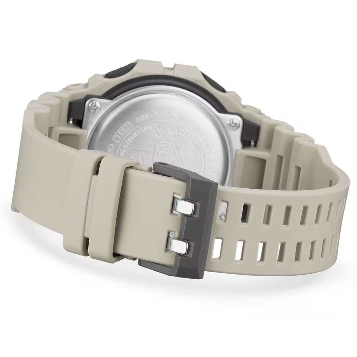 Casio G-Shock GBX-100-8 Herrenuhr Grau Weiß