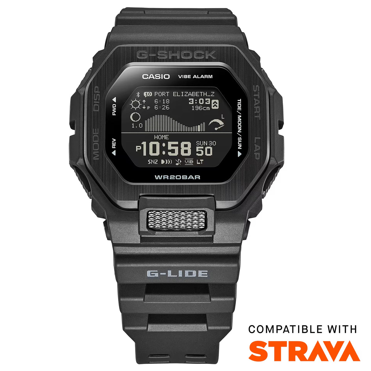 Casio G-Shock GBX-100NS-1 Herrenuhr Schwarz