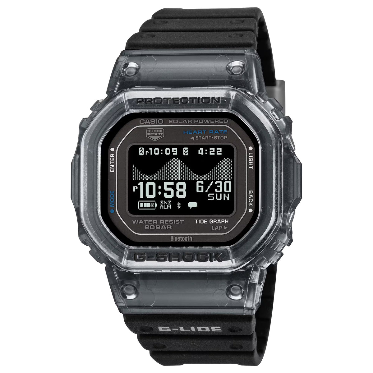 Casio G-Shock GBX-H5600-1 Herrenuhr Schwarz