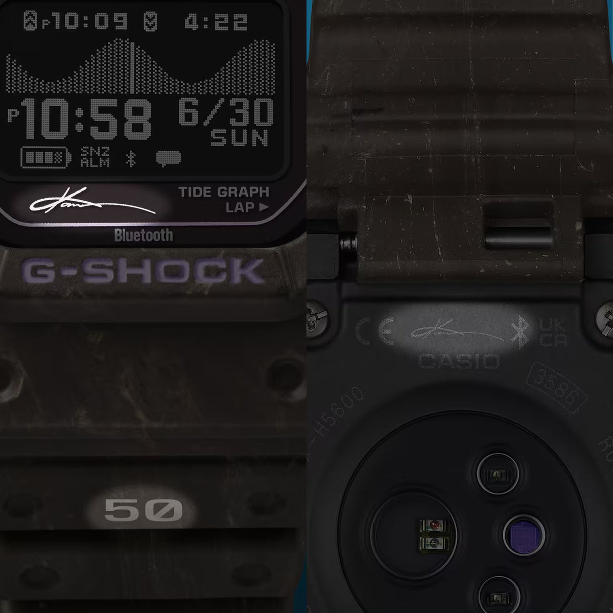 Montre Casio G-Shock GBX-H5600KI-5 Kanoa Igarashi Bluetooth Digitale