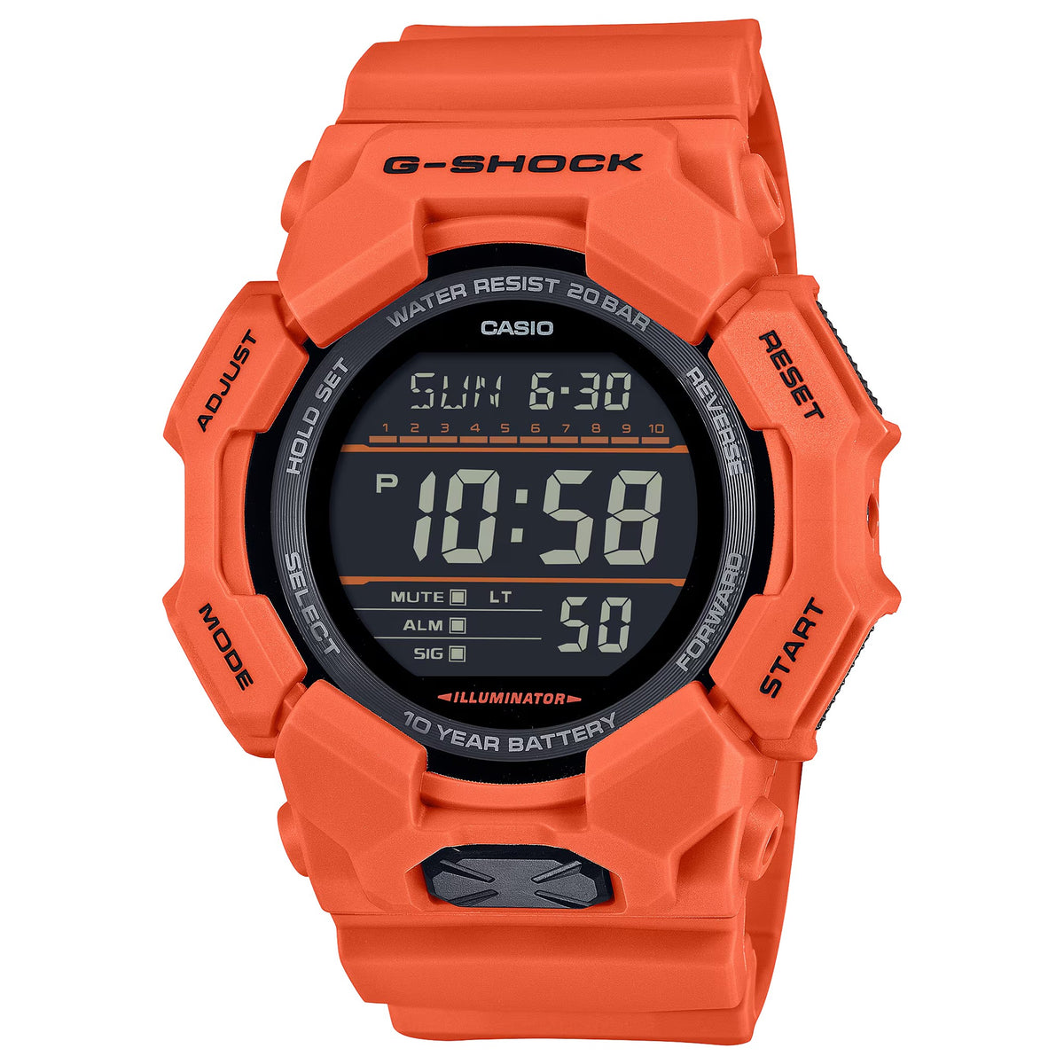 Casio G-Shock GD-010-4 Herrenuhr Orange