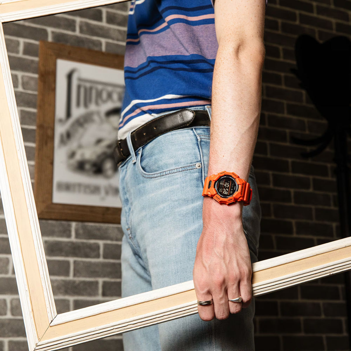 Casio G-Shock GD-010-4 Herrenuhr Orange