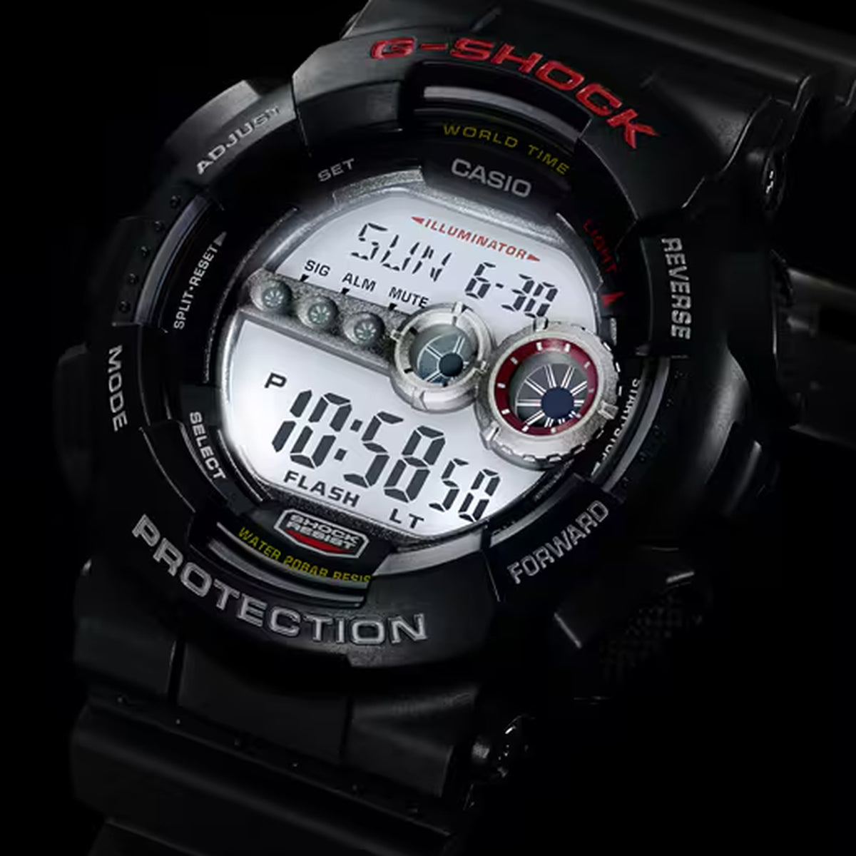 Casio G-Shock GD-100-1A Herrenuhr Schwarz