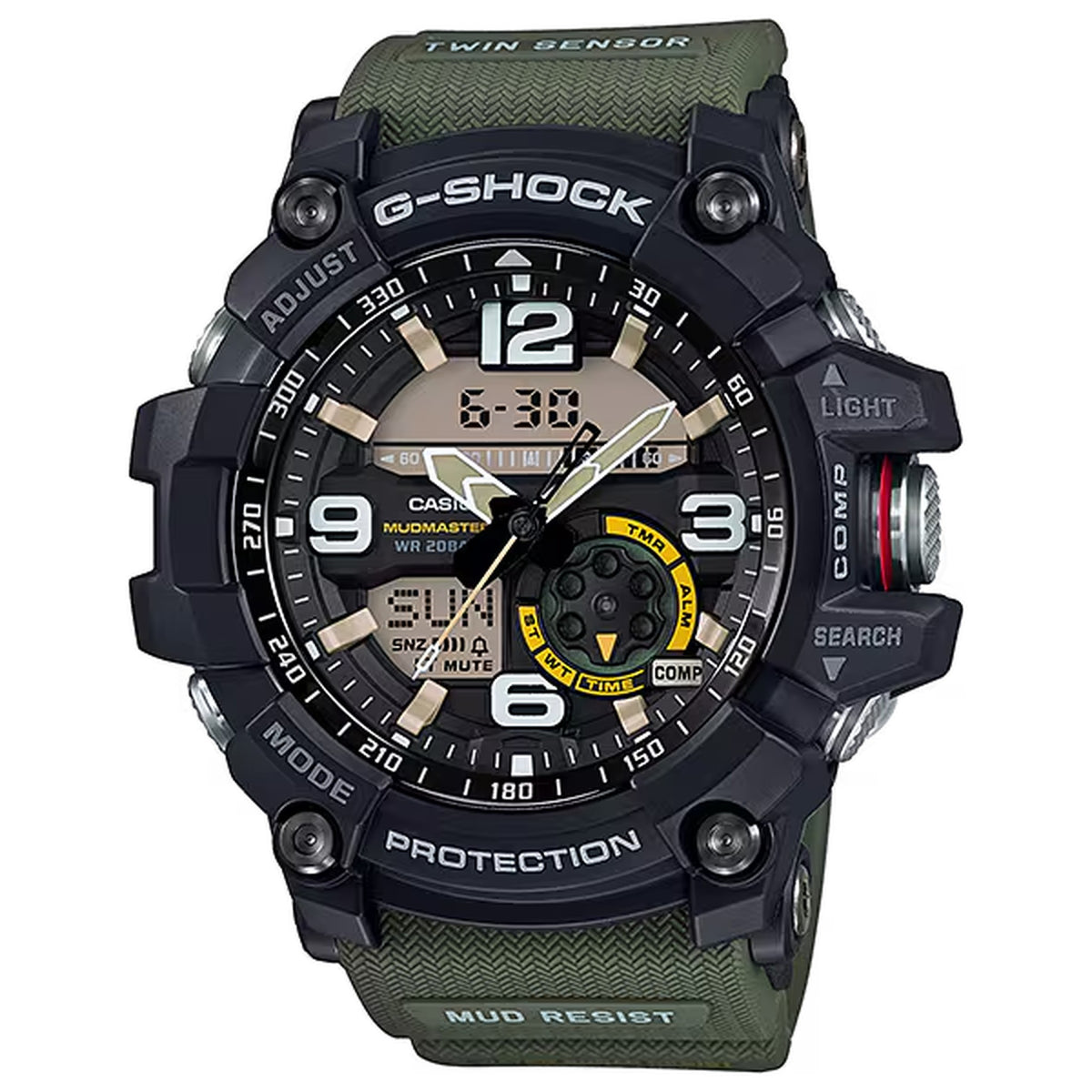 Casio G-Shock GG-1000-1A3 Herrenuhr Schwarz Grün
