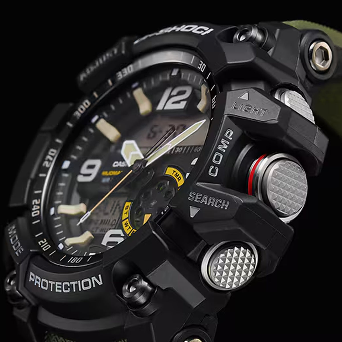Casio G-Shock GG-1000-1A3 Herrenuhr Schwarz Grün