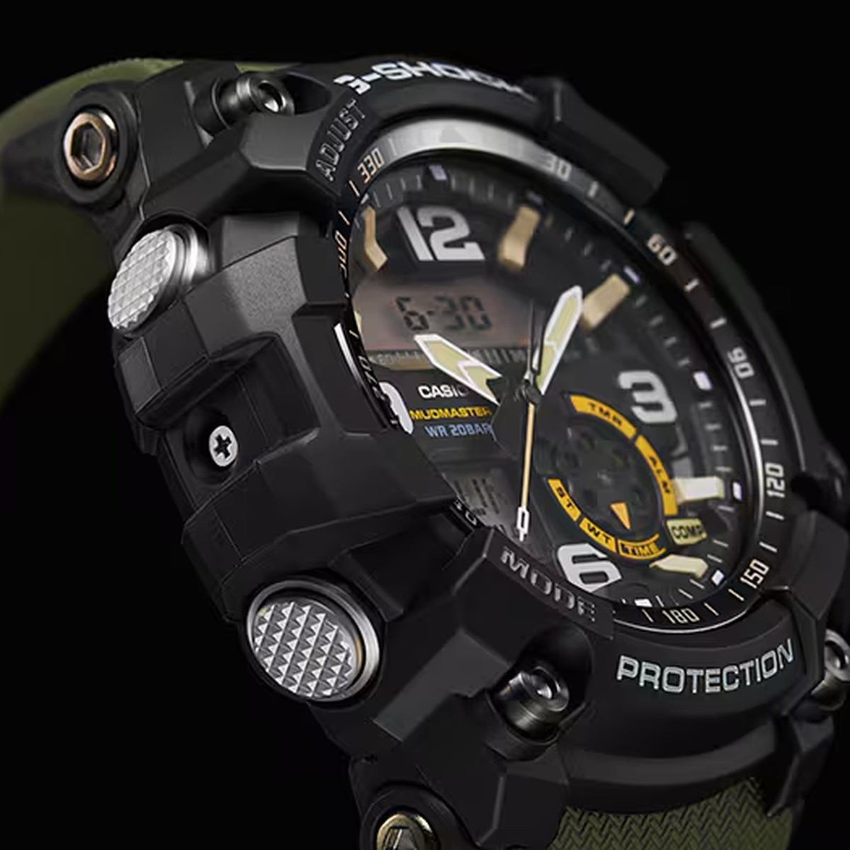 Casio G-Shock GG-1000-1A3 Herrenuhr Schwarz Grün