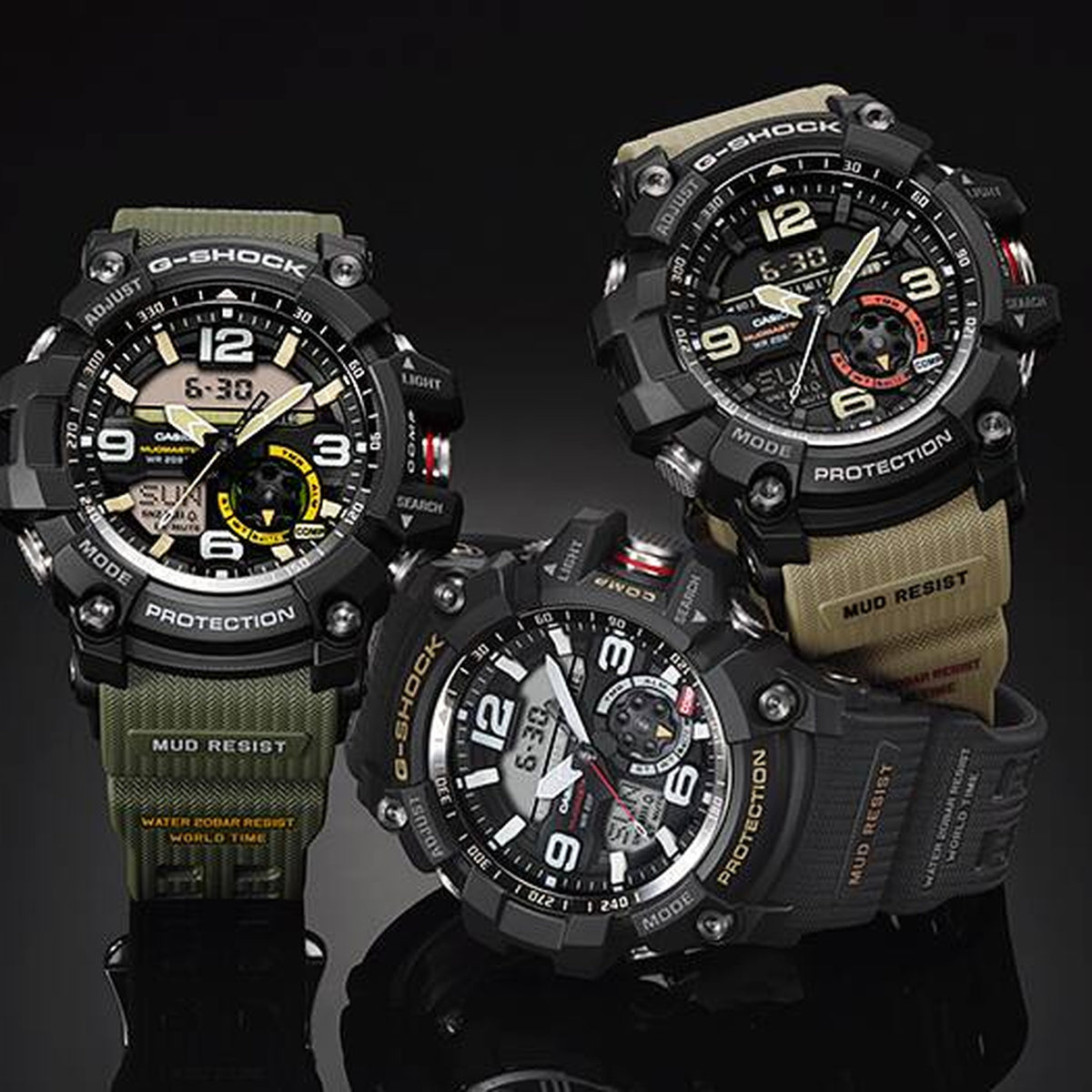 Casio G-Shock GG-1000-1A Herrenuhr Schwarz