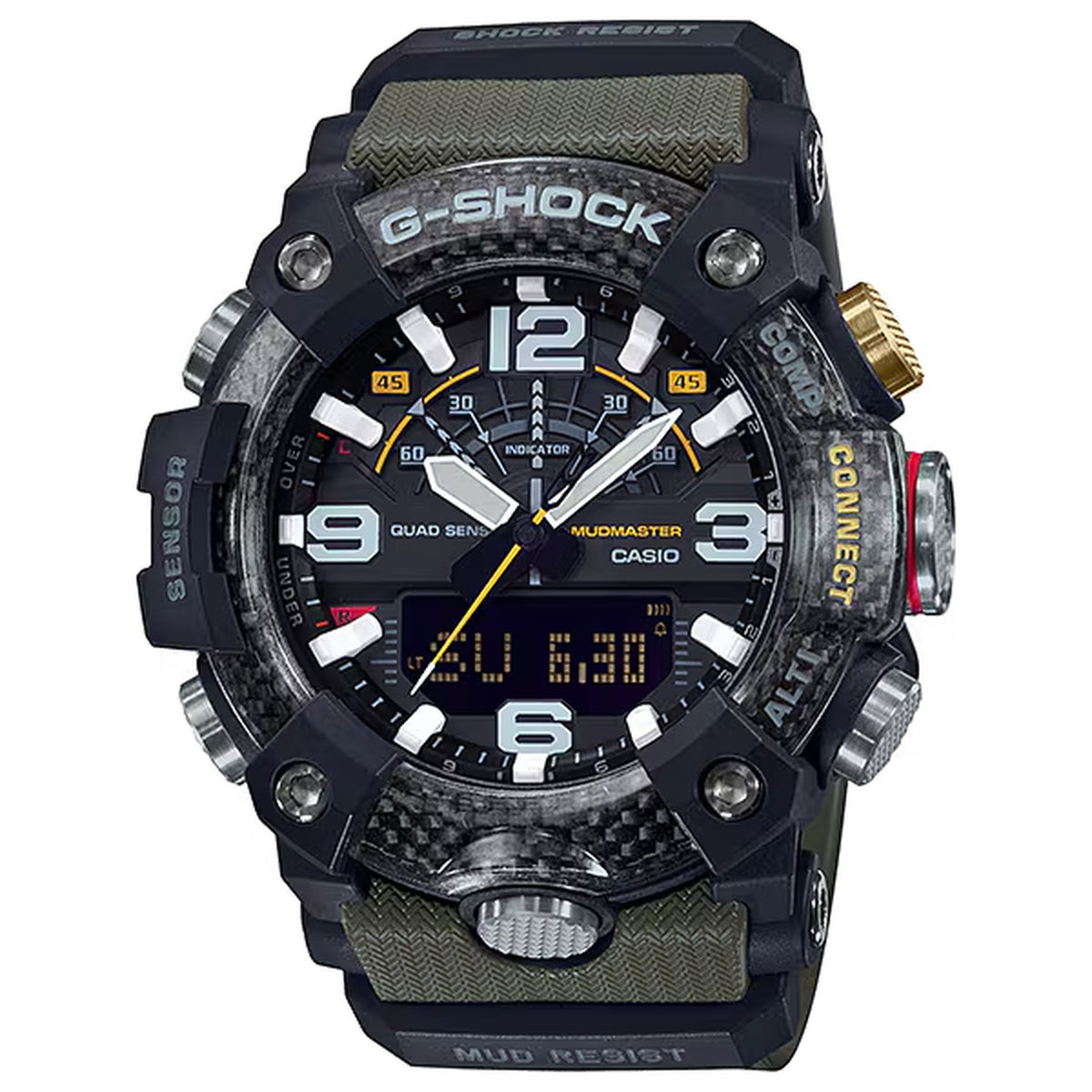 Casio G-Shock GG-B100-1A3 Herrenuhr Schwarz Grün