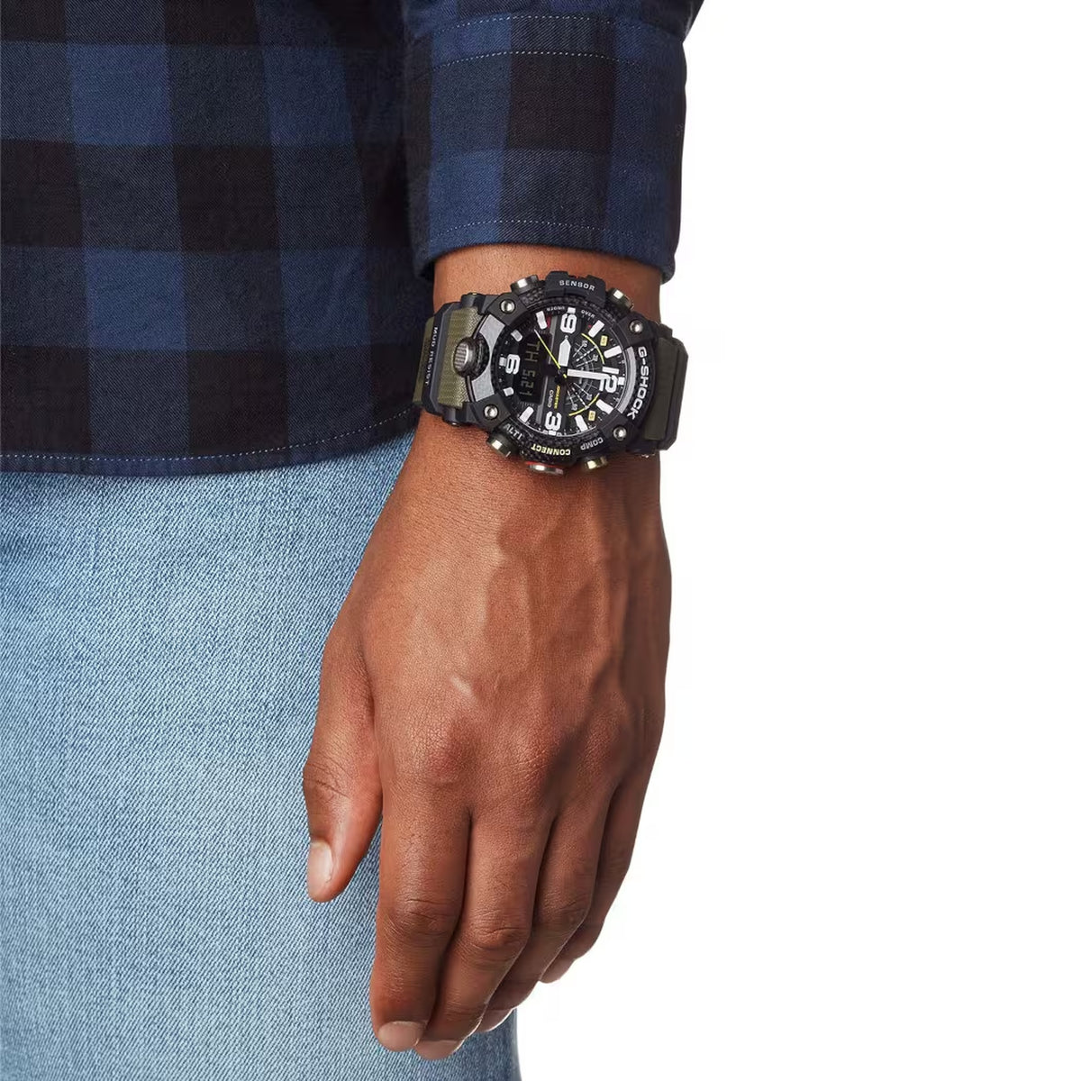 Casio G-Shock GG-B100-1A3 Herrenuhr Schwarz Grün