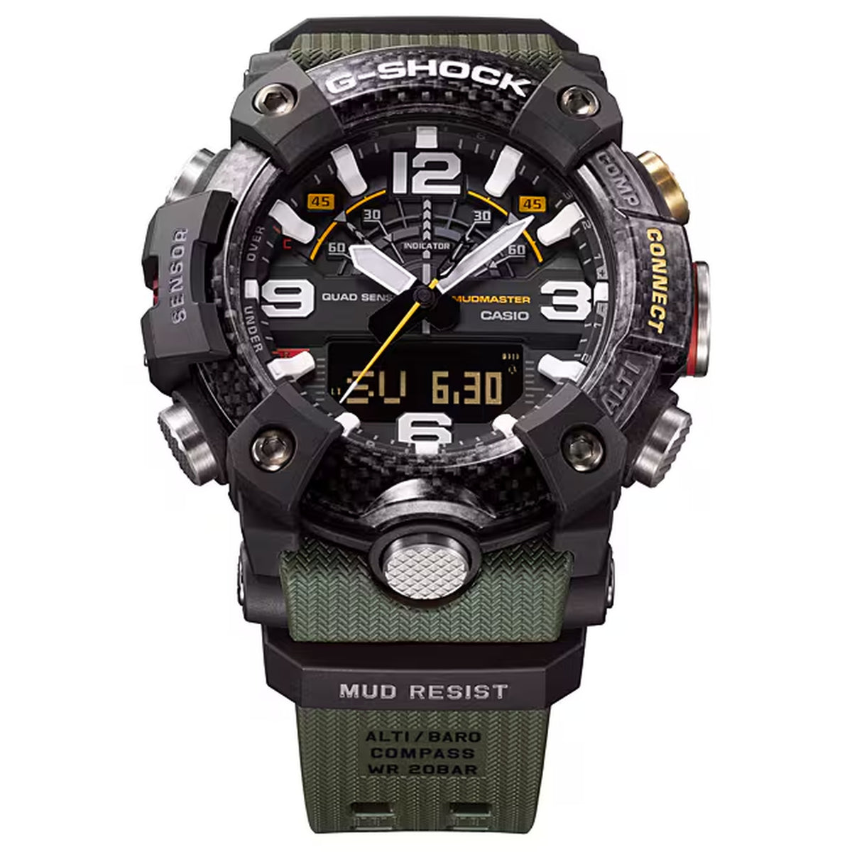 Casio G-Shock GG-B100-1A3 Herrenuhr Schwarz Grün