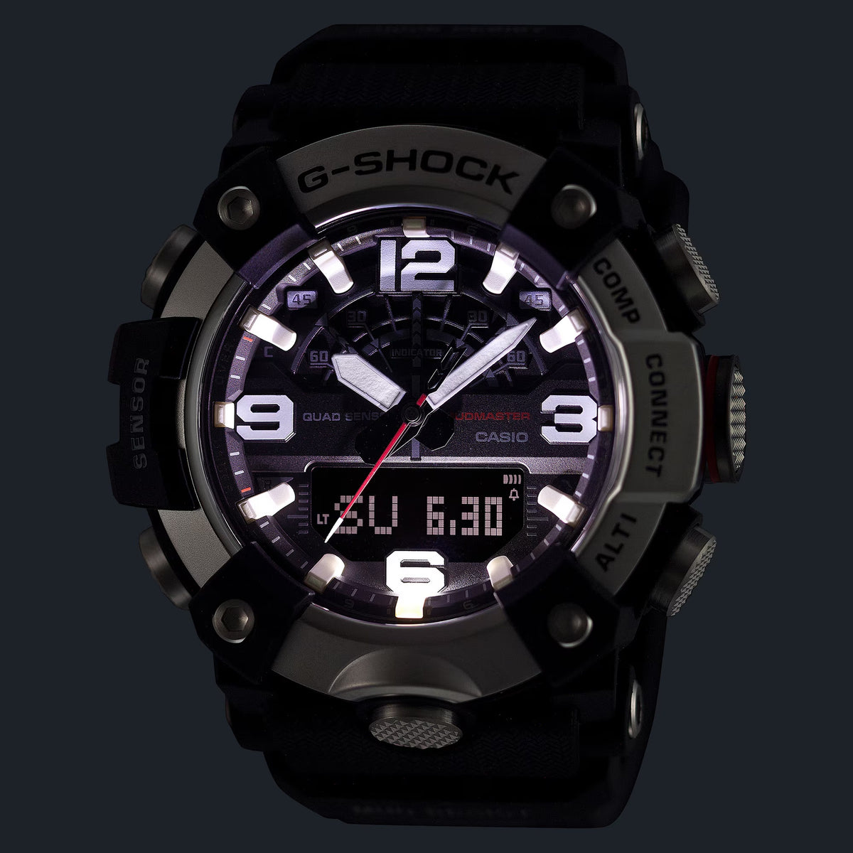 Casio G-Shock GG-B100XM-1A Herrenuhr Schwarz Silber