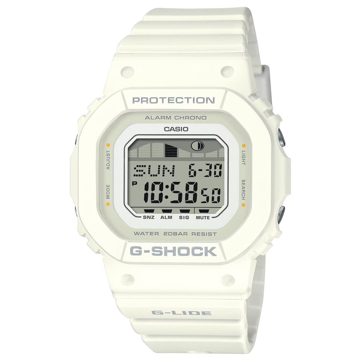Casio G-Shock GLX-S5600-7B Herrenuhr Weiß