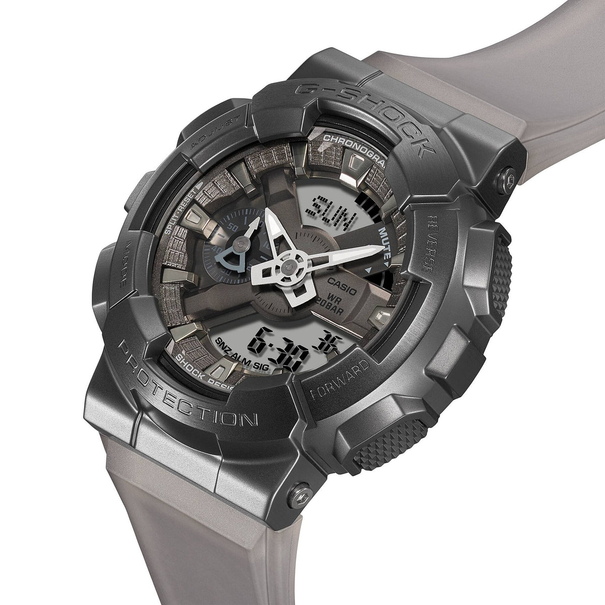 Casio G-Shock GM-110MF-1A Herrenuhr Schwarz Grau
