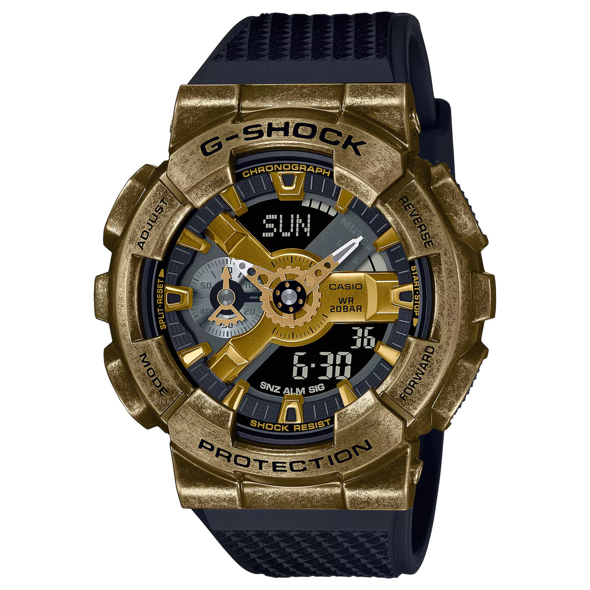 Casio G-Shock GM-110VG-1A9 Herrenuhr Gold Schwarz