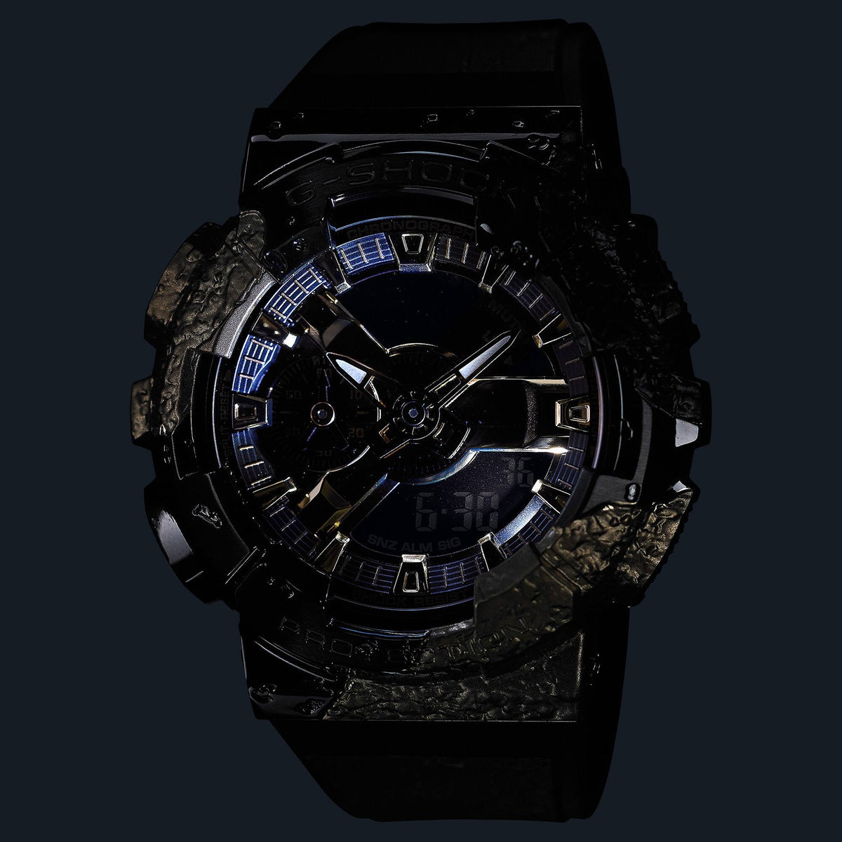 Casio G-Shock GM-114GEM-1A9 Herrenuhr Schwarz Gold