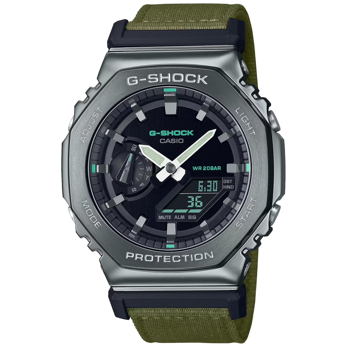 Montre Casio G-Shock Full Metal GM-2100CB-3A Analogique / Digitale Noir Homme