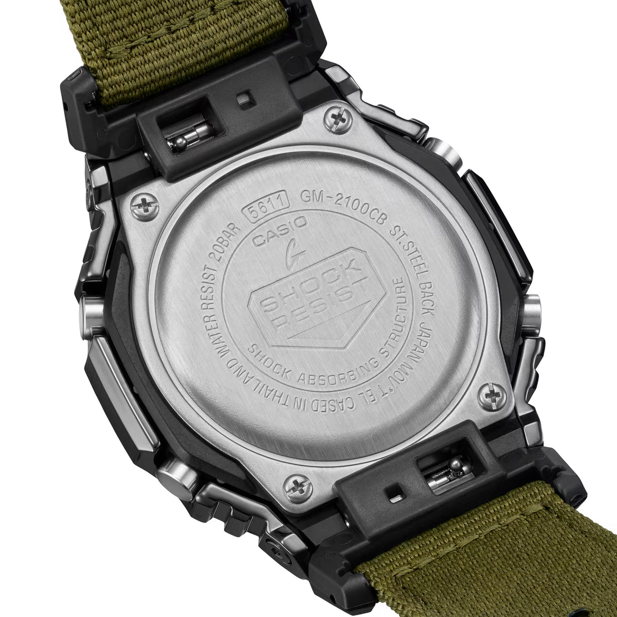 Montre Casio G-Shock Full Metal GM-2100CB-3A Analogique / Digitale Noir Homme