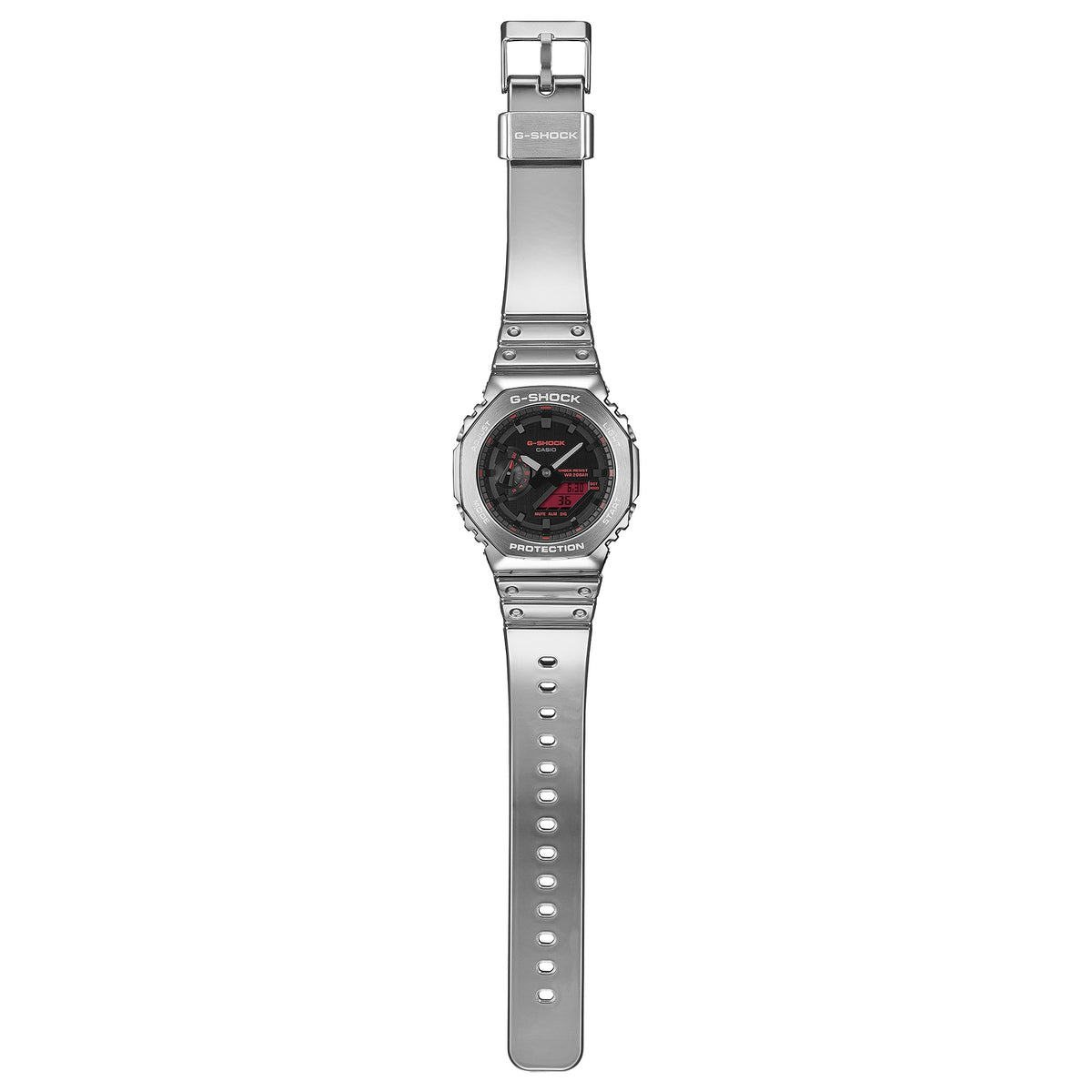 Casio G-Shock GM-2100YRA-8A Herrenuhr Silber