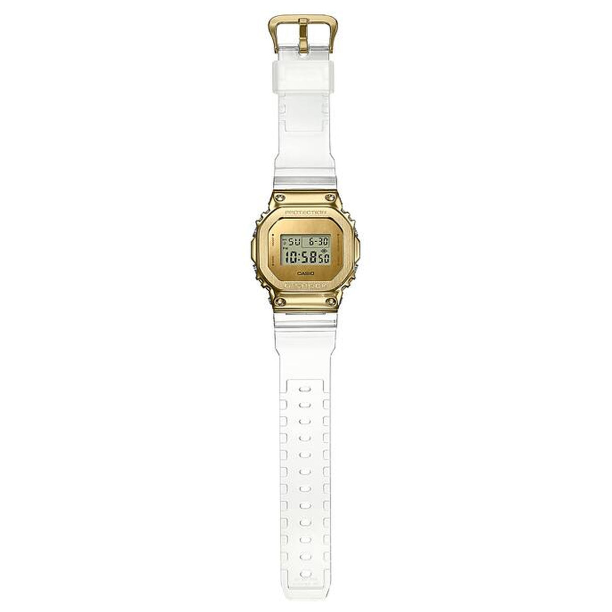 Casio G-Shock GM-5600SG-9 Herrenuhr Gold Transparent