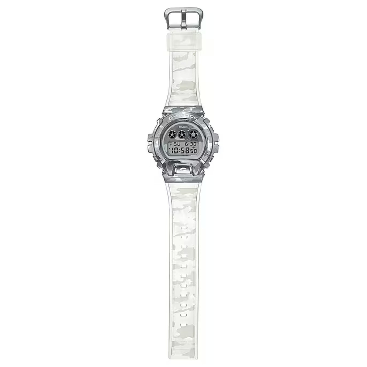 Casio G-Shock GM-6900SCM-1 Herrenuhr Transparentes Camouflage