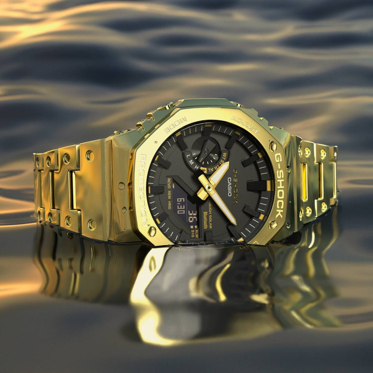 Casio G-Shock GM-B2100GD-9A Herrenuhr Gold Schwarz