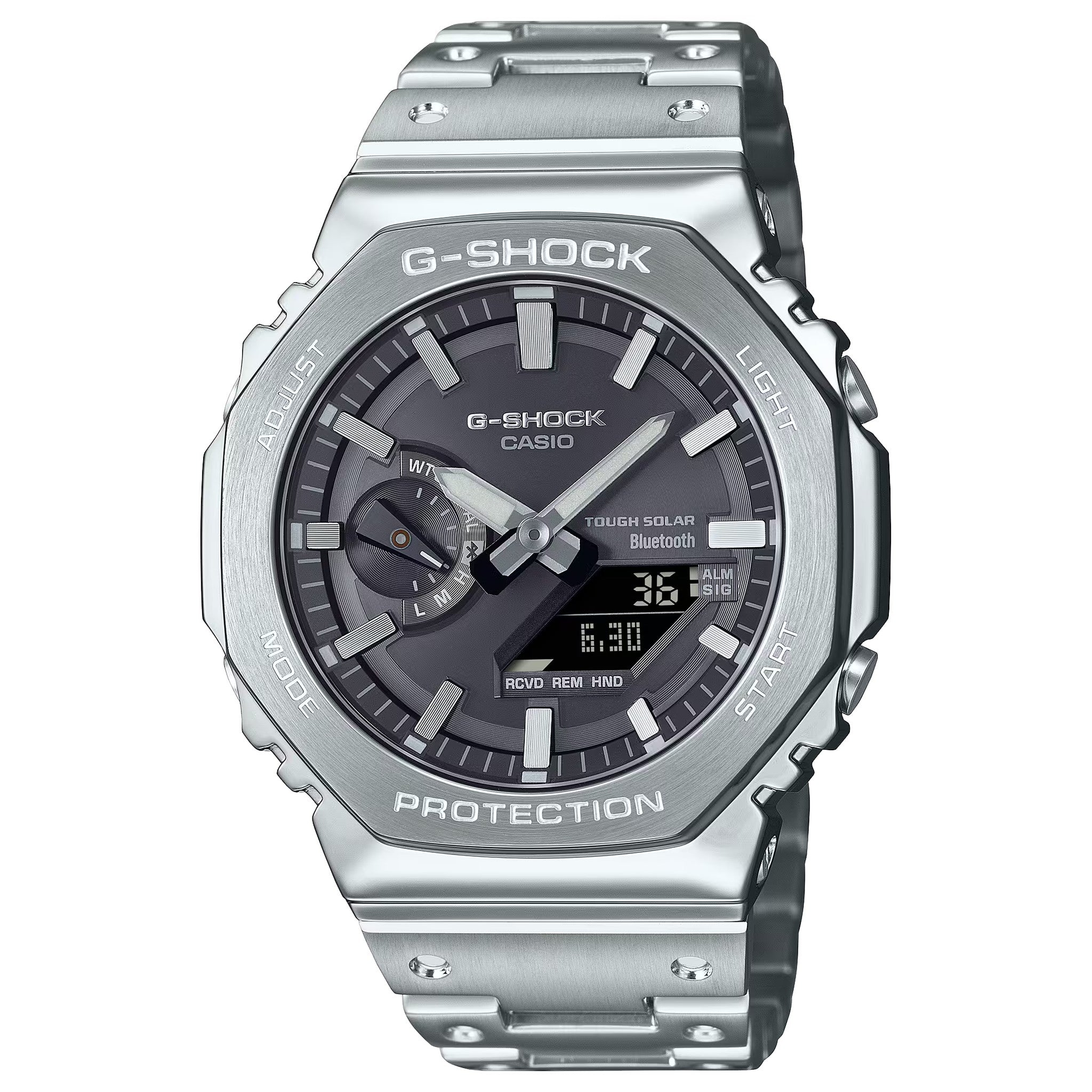 Casio G-Shock GM-B2100SD-1A Men's Silver Watch